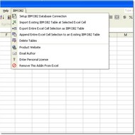 Excel IBM DB2 Import, Export & Convert Software screenshot